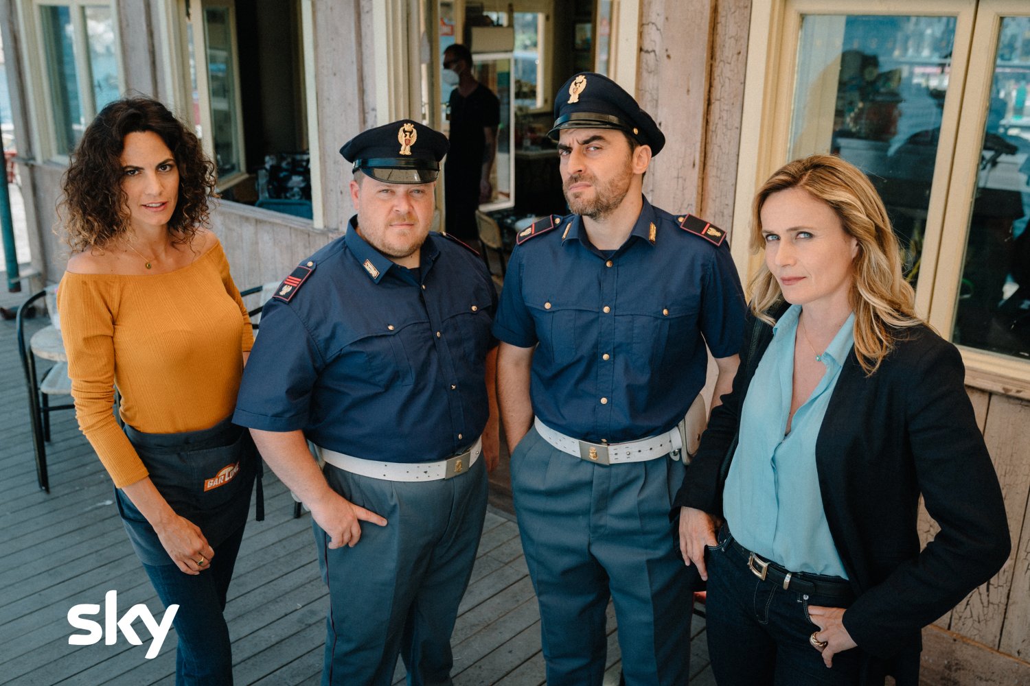 Lunedi 11 Gennaio 2021 Sky e Premium Cinema, I delitti del BarLume - Mare forza quattro
