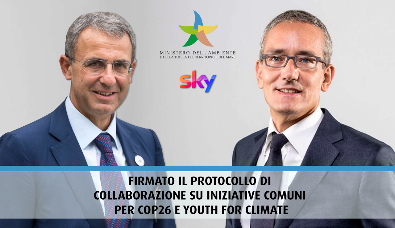 Cop 26 per la tutela del clima, accordo tra Ministero Ambiente e Sky Italia