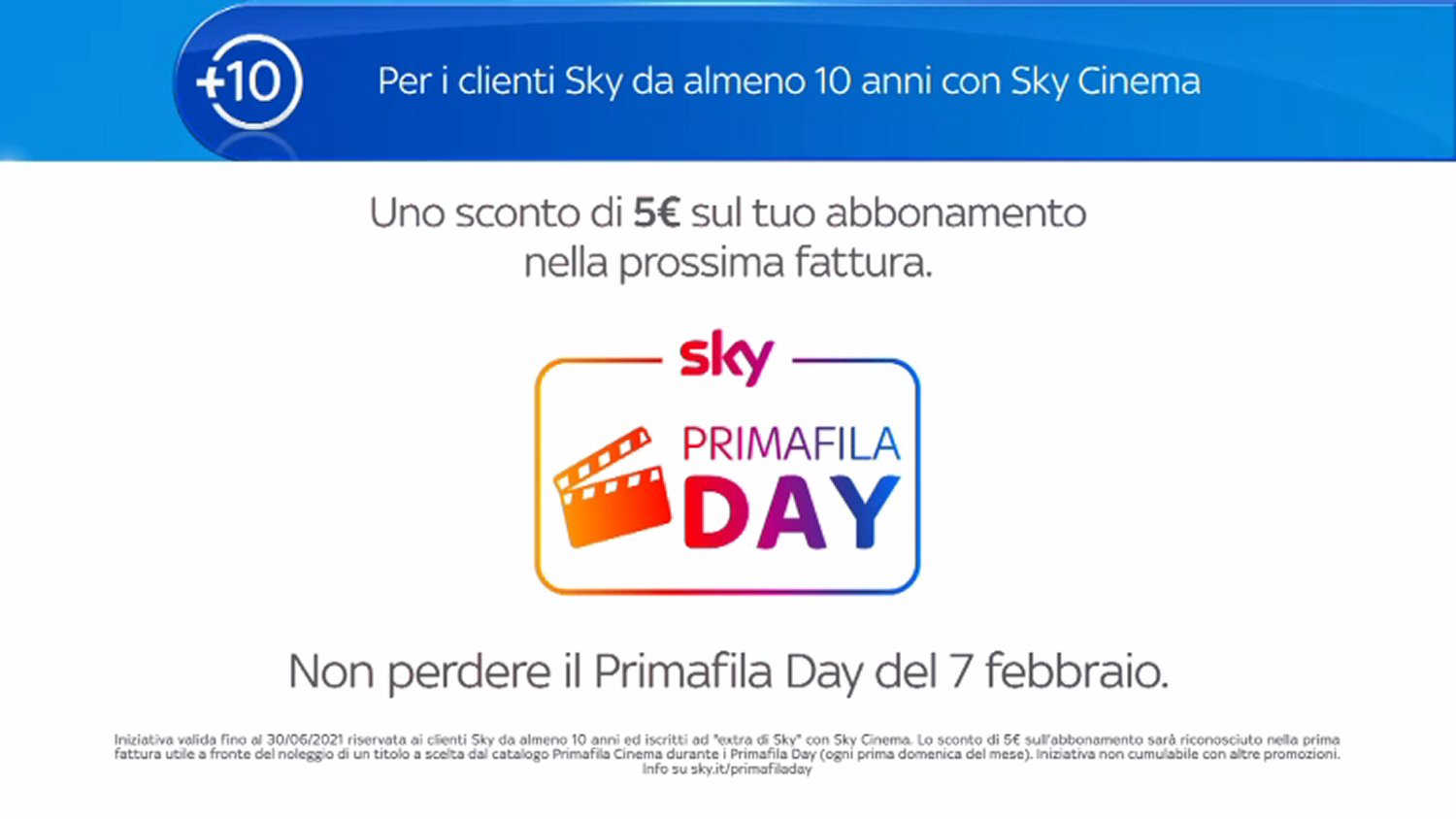 Federica Masolin protagonista della campagna Sky Extra PrimaFila Days