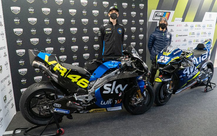 #SkyVR46Day 2021, in diretta la presentazione con Marini, Bezzecchi e Vietti