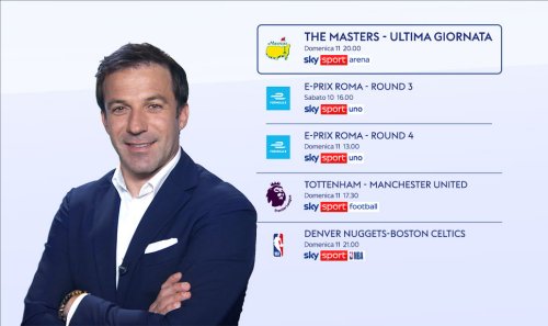 Sky Sport Super Weekend (10 e 11 Aprile) - Formula E Roma, Premier, Golf, NBA,
