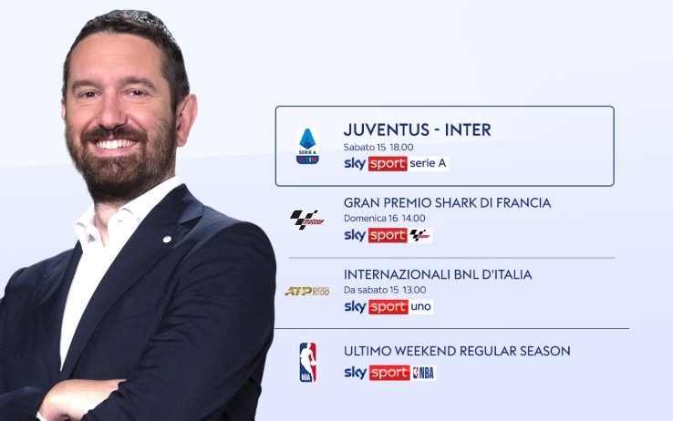 Sky Sport Super Weekend (16 e 17 Maggio) - Juventus-Inter, MotoGP, Tennis Roma, NBA