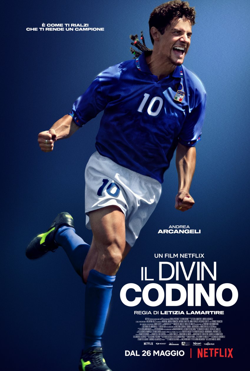 Immagine di Il Divin Codino, da oggi su NETFLIX la carriera calcistica di Roberto Baggio