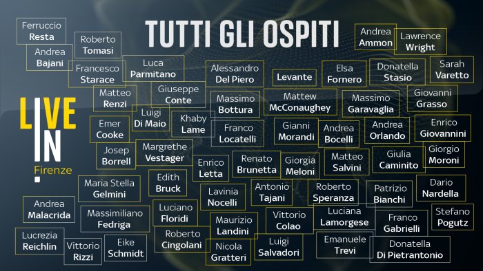 Sky TG24 Live In Firenze - Le Sfide del Presente (in diretta 25 e 26 Giugno)