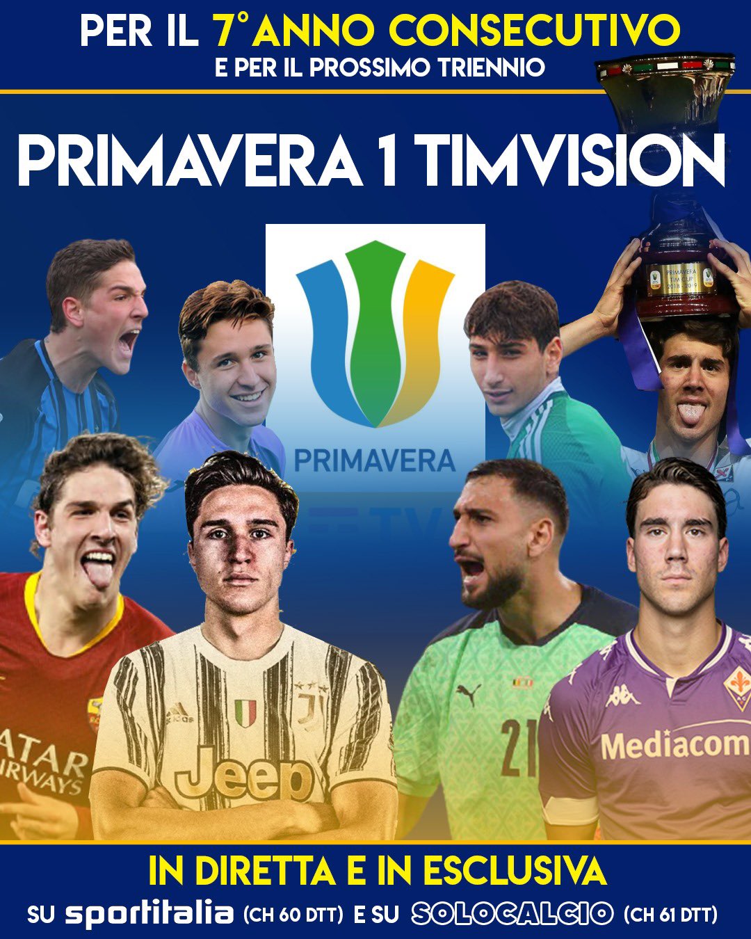 Immagine di Sportitalia, la casa del Campionato Primavera 1 TIMVISION per le prossime 3 stagioni