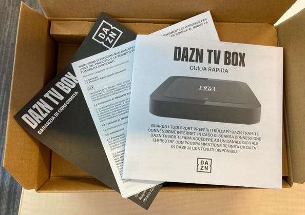  Decoder DAZN TV Box e DAZN Channel: costi, informazioni e come acquistare 