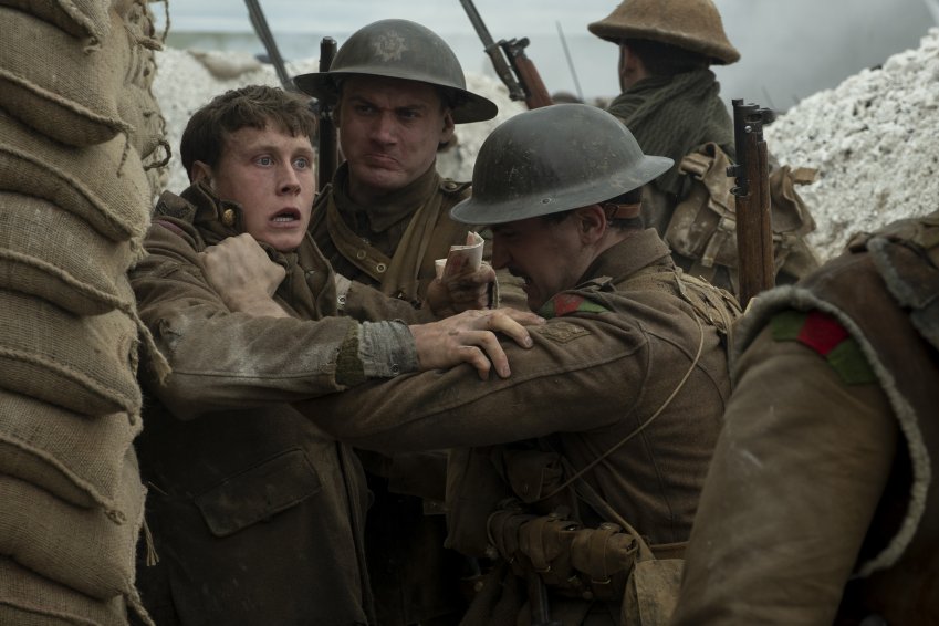 1917, il capolavoro bellico di Sam Mendes, in prima tv su Sky Cinema e NOW