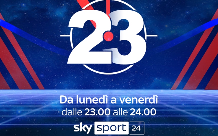 23, torna approfondimento giornalistico sportivo di Sky Sport 24