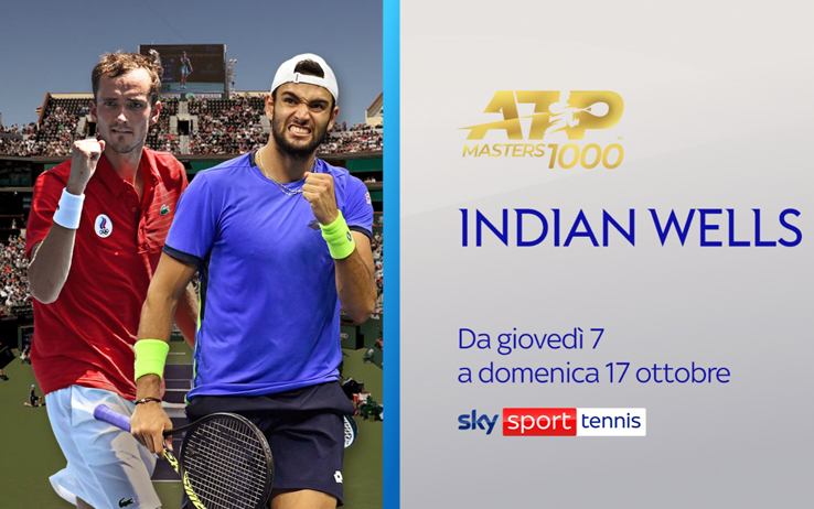 Sky Sport - tennis: ATP Masters 1000 - torneo di Indian Wells (7-18 ottobre 2021)