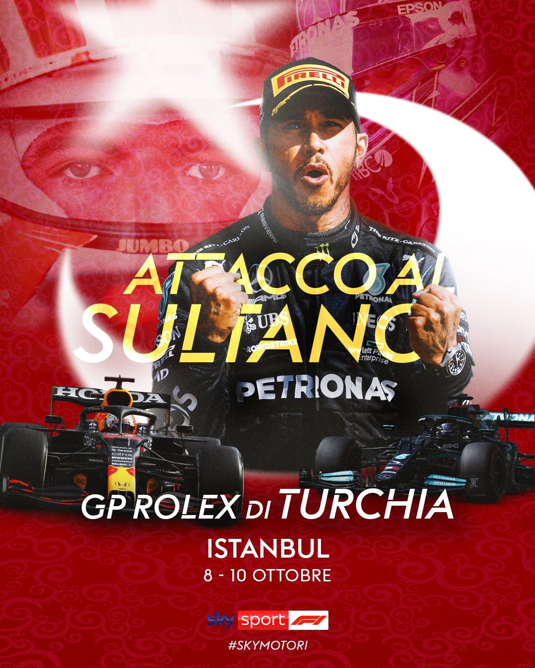F1, GP Turchia 2021 in diretta su Sky Sport e in streaming NOW (differita TV8)