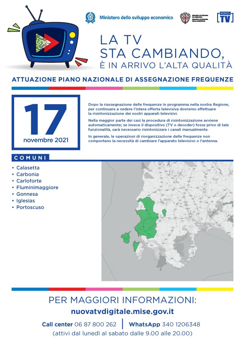 Rilascio banda 700 e refarming frequenze Digitale Terrestre, si comincia con la Sardegna