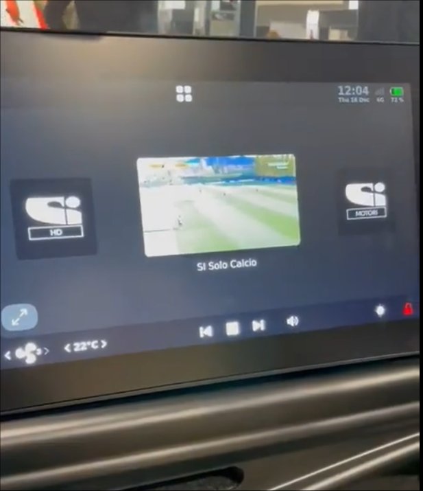 Sportitalia porta la tv in auto, nel sistema KineCar per essere sempre connessi