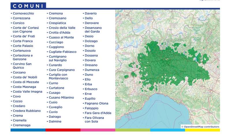 Rilascio banda 700 e refarming frequenze Digitale Terrestre Lombardia (23 Gennaio 2022)