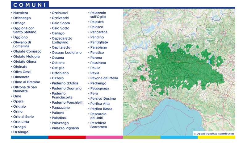 Rilascio banda 700 e refarming frequenze Digitale Terrestre Lombardia (23 Gennaio 2022)