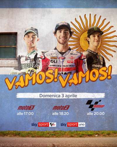 Sky Sport MotoGP, Gran Premio Argentina 2022 (anche in streaming su NOW)