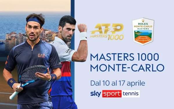 Sky Sport Tennis, Atp Masters 1000 - Torneo di Monte-Carlo (10-17 aprile 2022)