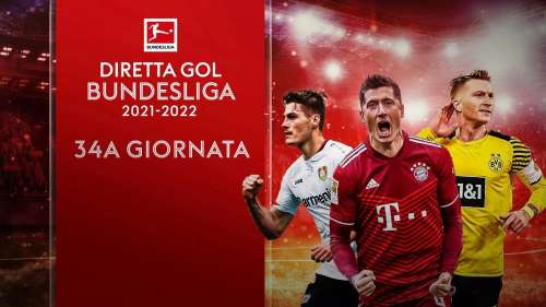 Calcio Estero Sky Sport, Bundesliga Ultima Giornata con Diretta Gol (14 Maggio)