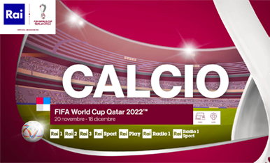 Rai Pubblicità presenta l’offerta commerciale per i Mondiali di Calcio in Qatar