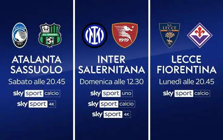 Sky Sport, Serie A 2022/23 10a Giornata, Palinsesto Telecronisti NOW (15 - 16 - 17 Ottobre)
