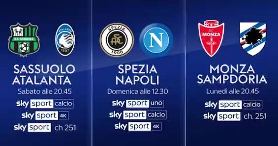 Sky Sport, Serie A 2022/23 21a Giornata, Palinsesto Telecronisti NOW (4 - 5 - 6 - 7 Febbraio 2023)