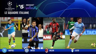 Champions 2023/24, le partite in chiaro su Mediaset della prima fase in diretta Canale 5