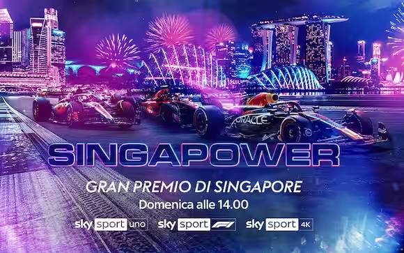 Sky Sport Motori Weekend | F1 Singapore (con Infinite Studio), GTWC, Ferrari Challenge