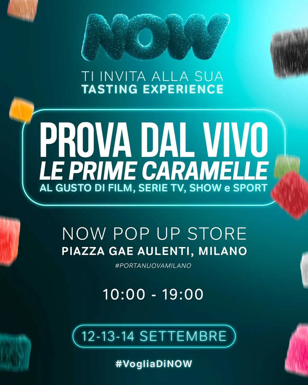 NOW a Milano – il pop-up da vivere, gustare e scoprire tra serie, sport e show in Piazza Gae Aulenti