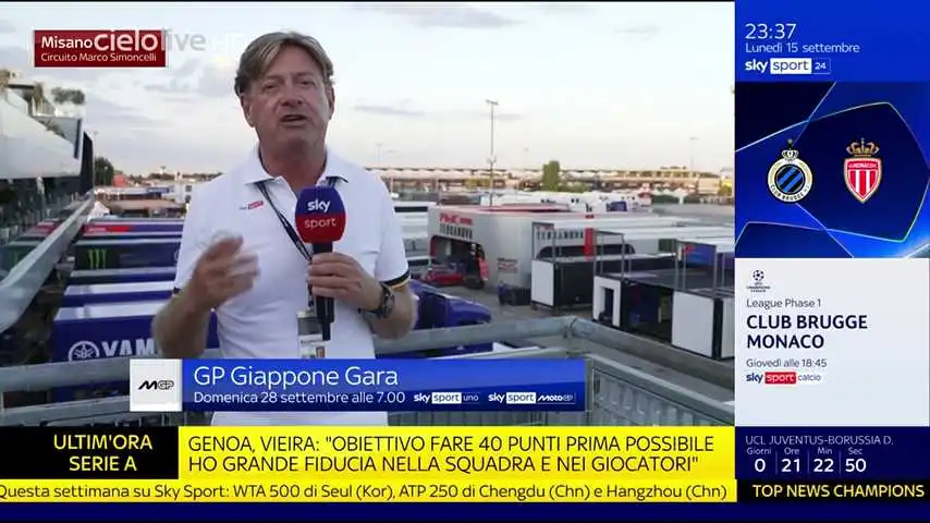 Buona la prima per Sky Sport 24 Night su Cielo: in seconda serata in diretta e in chiaro
