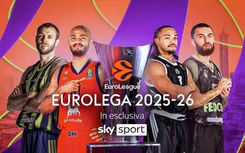 EuroLeague ed EuroCup al via su Sky Sport Basket e NOW: Milano, Virtus, Venezia e Trento protagoniste