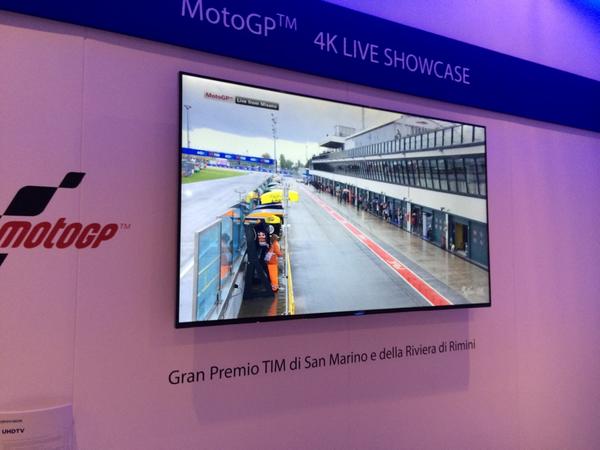 La MotoGP testa la diretta in 4K Ultra High definition nel GP di Misano