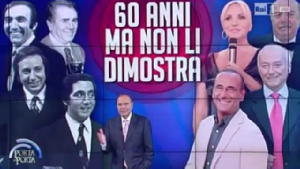 Rai: Baudo fuori dalle star per i 60 anni, è polemica con Vespa