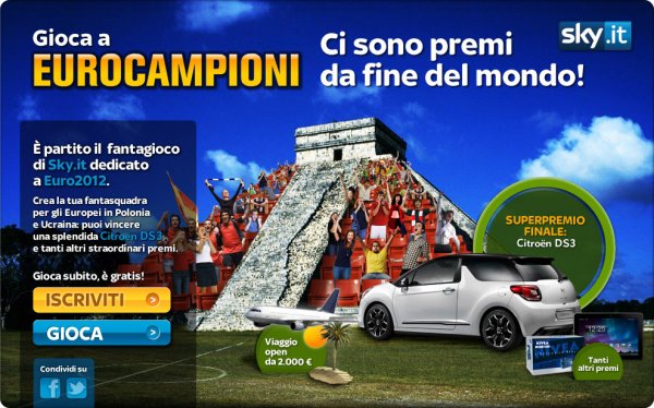 Sky.it: parte il fantacalcio gratuito dedicato agli Europei di Calcio 2012 Immagine nel testo correlata a: Sky.it: parte il fantacalcio gratuito dedicato agli Europei di Calcio 2012
