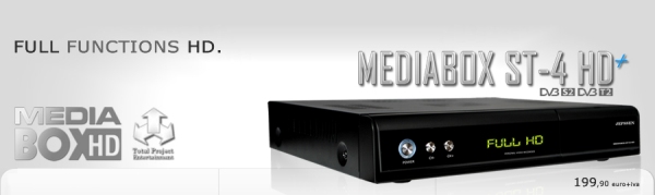 Jepssen Mediabox ST-4 HD+ con Tuner DVB-T2 ad Alta Definizione