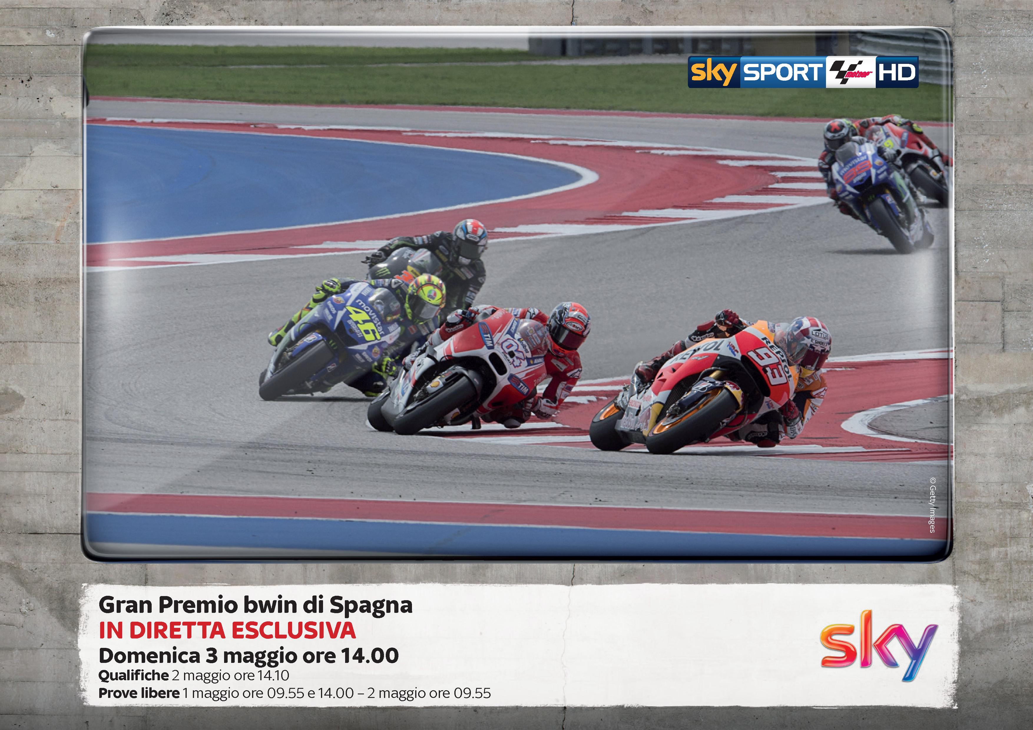Sky Sport MotoGP HD Gp Spagna, Palinsesto 30 Aprile - 3 Maggio #TuttoAcceso