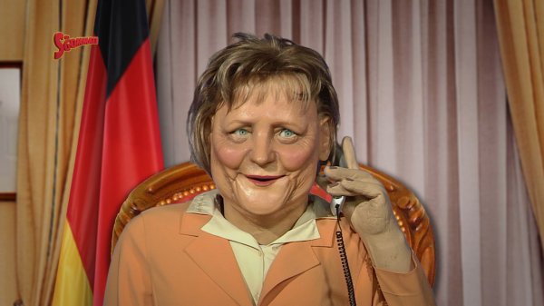 La cancelliera tedesca Angela Merkel debutta negli ''Sgommati'' di Sky Uno 