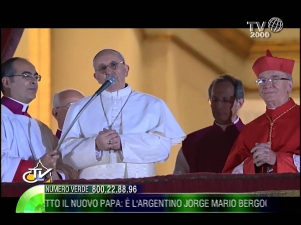 Immagine di Elezione Papa Francesco: oltre 20 milioni davanti alla tv su Rai, Mediaset, La7 e Sky