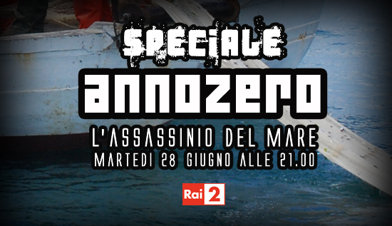Rai2: stasera torna Santoro con la docufiction ''L'assassinio del mare''