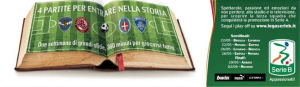 Serie B Playoff: Empoli-Novara e Livorno-Brescia (diretta SKY, Premium, Europa 7) Serie B Playoff: Empoli-Novara e Livorno-Brescia (diretta SKY, Premium, Europa 7)