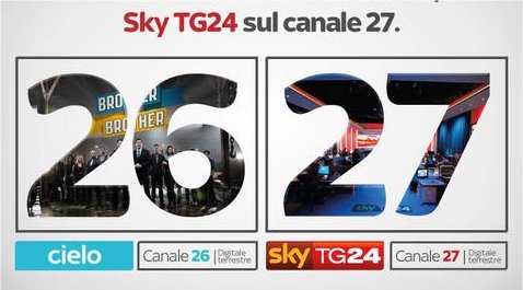 Sky TG24 Canale 27 sul digitale terrestre - Palinsesto 1 Febbraio 2015