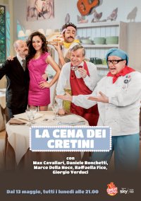 Immagine nel testo correlata a: La Cena dei Cretini, su Comedy Central (Sky) la nuova sitcom 'live' girata in teatro