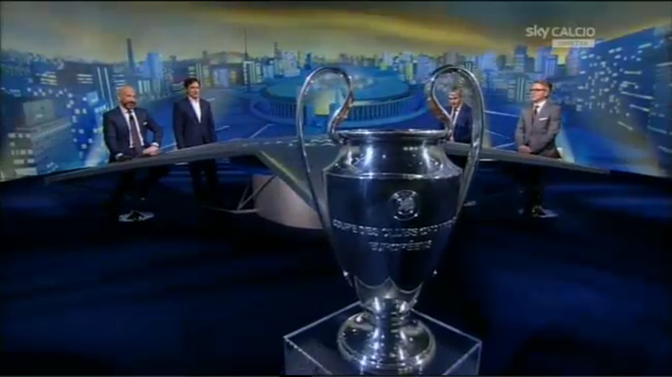 Sky Sport HD Champions Ottavi Andata #2, Programma e Telecronisti
