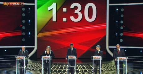 Confronto Centrosinistra: oltre 1,8 milioni di spettatori medi tra SkyTg24 e Cielo