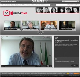 ReportTime, su CorriereTv con le videoinchieste di Milena Gabanelli