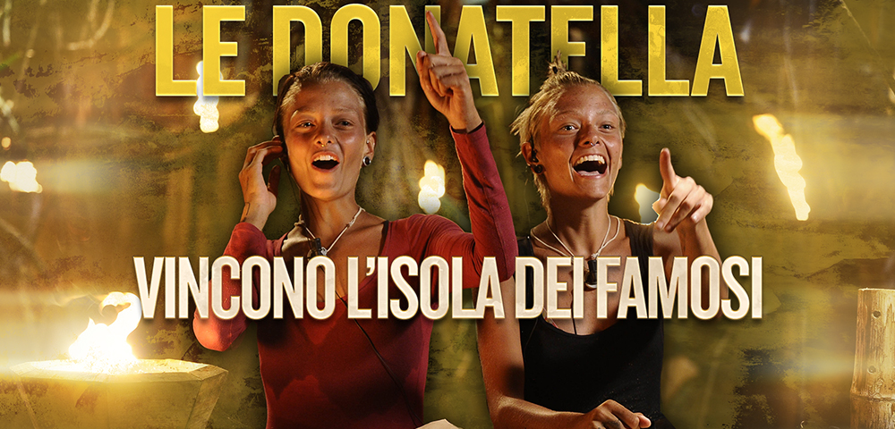 Le Donatella vincono Isola dei Famosi 2015. Secondo Brice Martinet