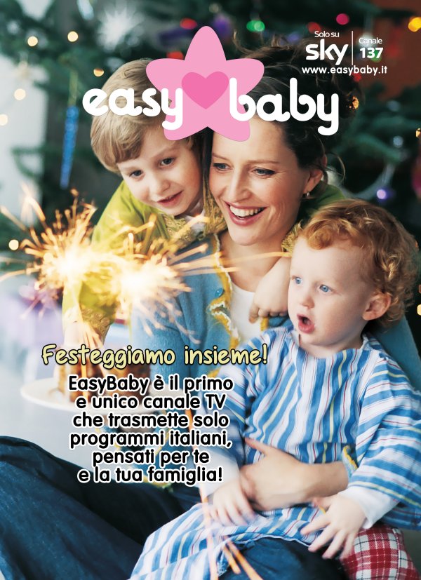 Immagine di Easy Baby festeggia i suoi 3 anni con un palinsesto interamente italiano
