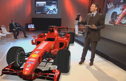 Sky Sport F1 con la Realtà Aumentata rende lo spettacolo molto più da vicino