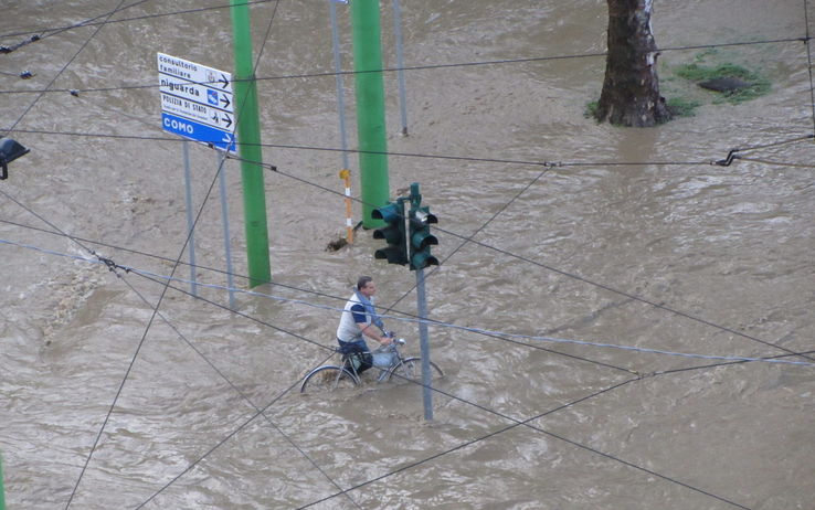 Sky TG24 HD punta i riflettori sul problema Acqua Alta a Milano