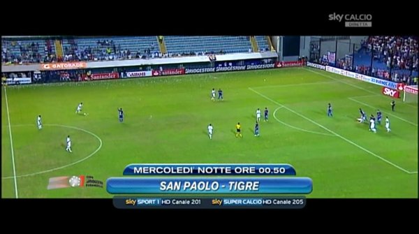 Finale Sudamericana San Paolo - Tigre, stanotte in diretta su Sky Sport Immagine nel testo correlata a: Finale Sudamericana San Paolo - Tigre, stanotte in diretta su Sky Sport