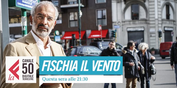 Fischia il vento di Gad Lerner da stasera su Laeffe (canale 50 DTT) e Repubblica.it