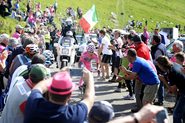 Ciclismo 98° Giro d'Italia, 171 Paesi collegati nelle tv dei cinque Continenti